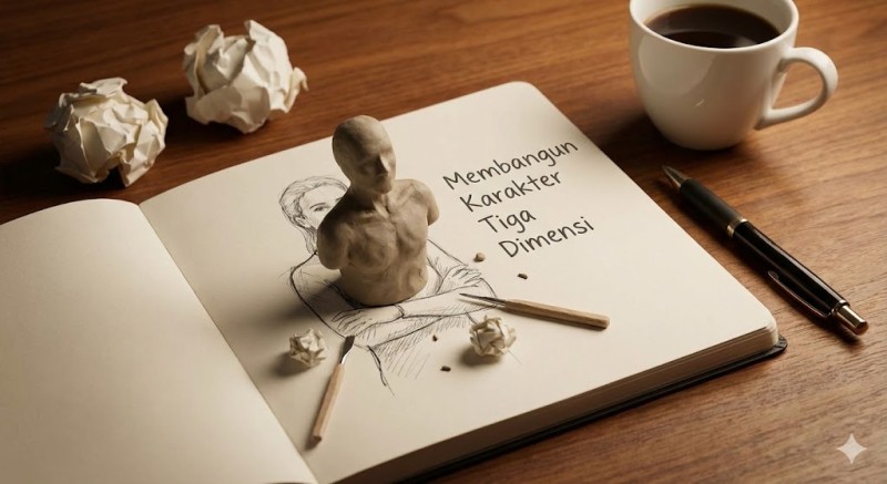 Membangun Karakter Tiga Dimensi dalam Cerita