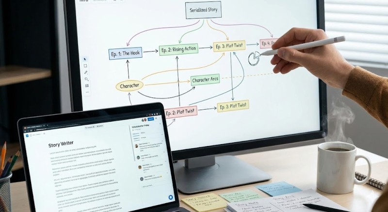 Cara Menulis Cerita Serial di Platform Online