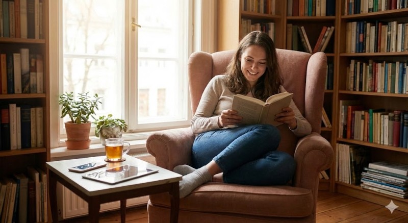 6 Manfaat Membaca Buku Fisik di Era Digital yang Bikin Kamu Kembali ke Rak Buku