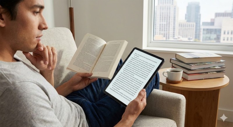 Ebook vs Buku Cetak: Mana yang Lebih Unggul untuk Pengalaman Membaca di Era Digital 2025?