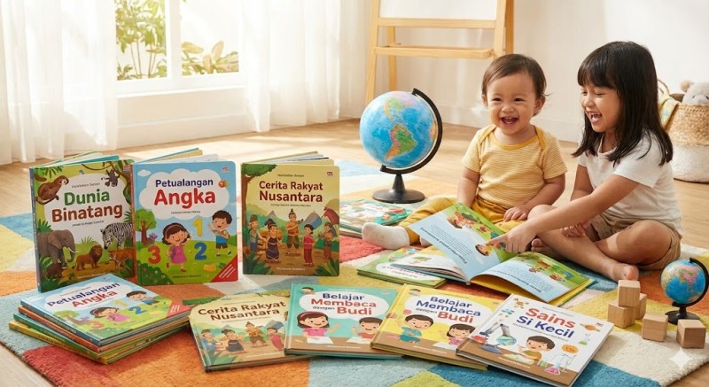 Cara Memilih Buku Anak Edukatif yang Tepat untuk Setiap Usia