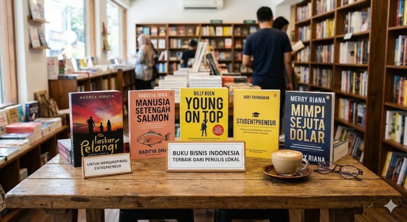  Buku Bisnis Indonesia Terbaik dari Penulis Lokal untuk Menginspirasi Entrepreneur