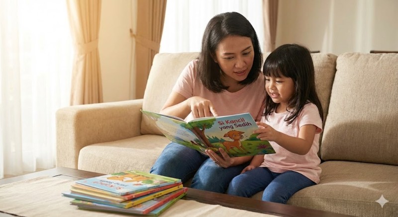 Menggunakan Buku untuk Mengembangkan Empati Anak